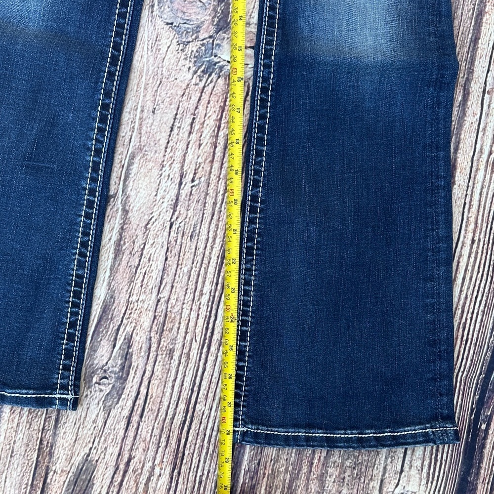 Miss Me Girls Blue Bootcut Jeans - Picture 9 of 12